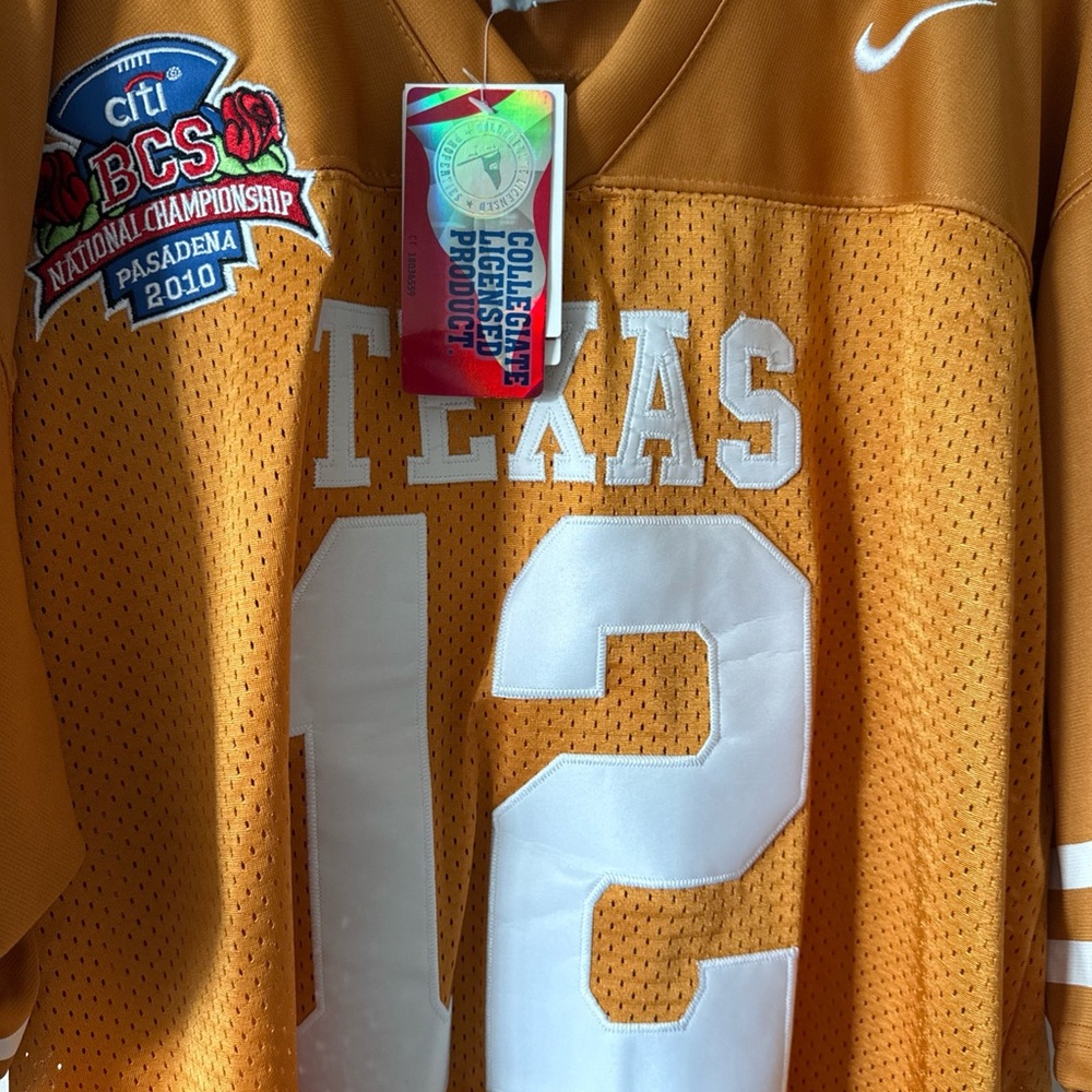 Nike Orange Texas Jersey - Picture 2 of 7